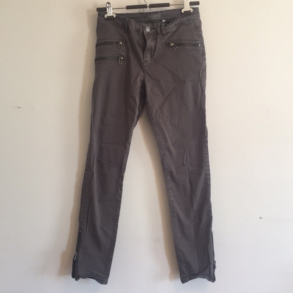 Army green jeans
